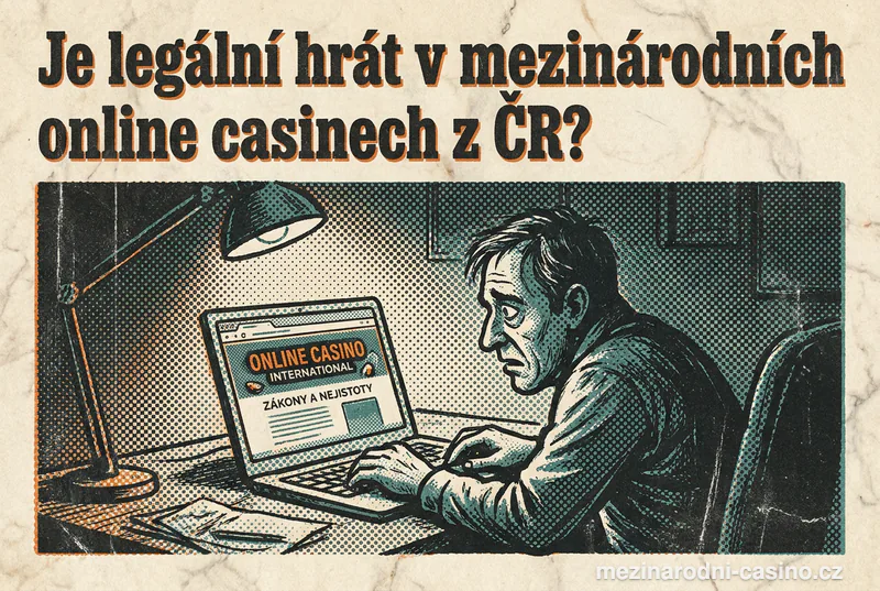 Je legální hrát v mezinárodních online casinech z ČR?